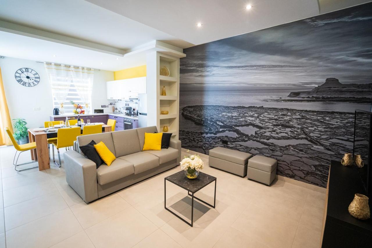 Red Rose Apartment Marsalforn Bagian luar foto