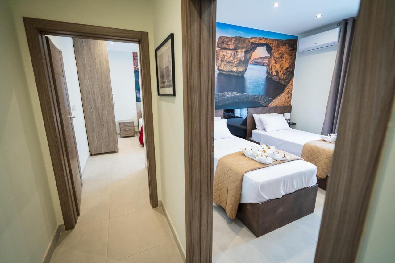 Red Rose Apartment Marsalforn Bagian luar foto